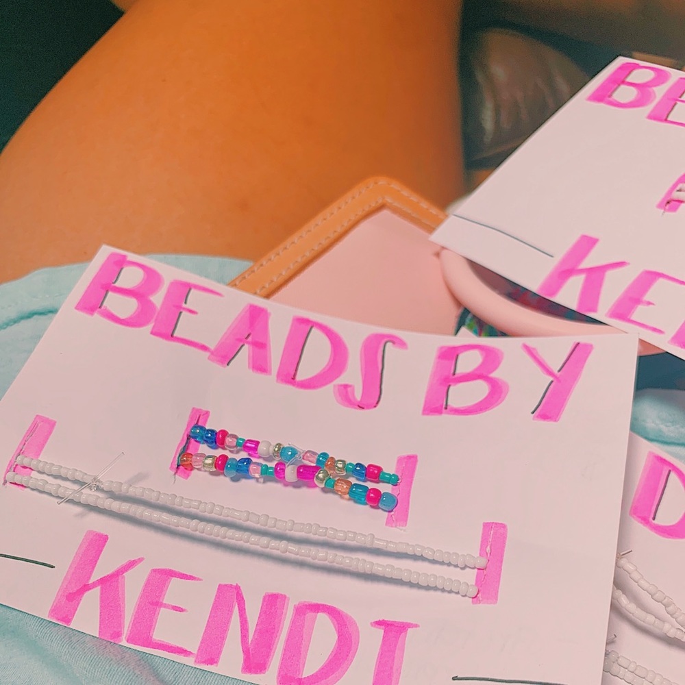 White Seed Bead Chokers